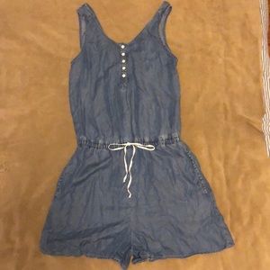 Beachlunchlounge chambray jumper size S/P NWOT